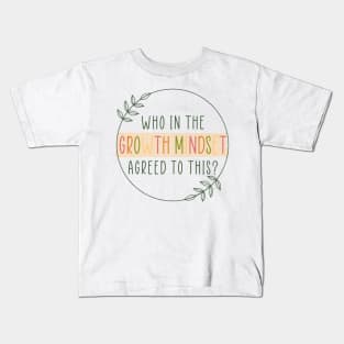 Growth Mindset Kids T-Shirt